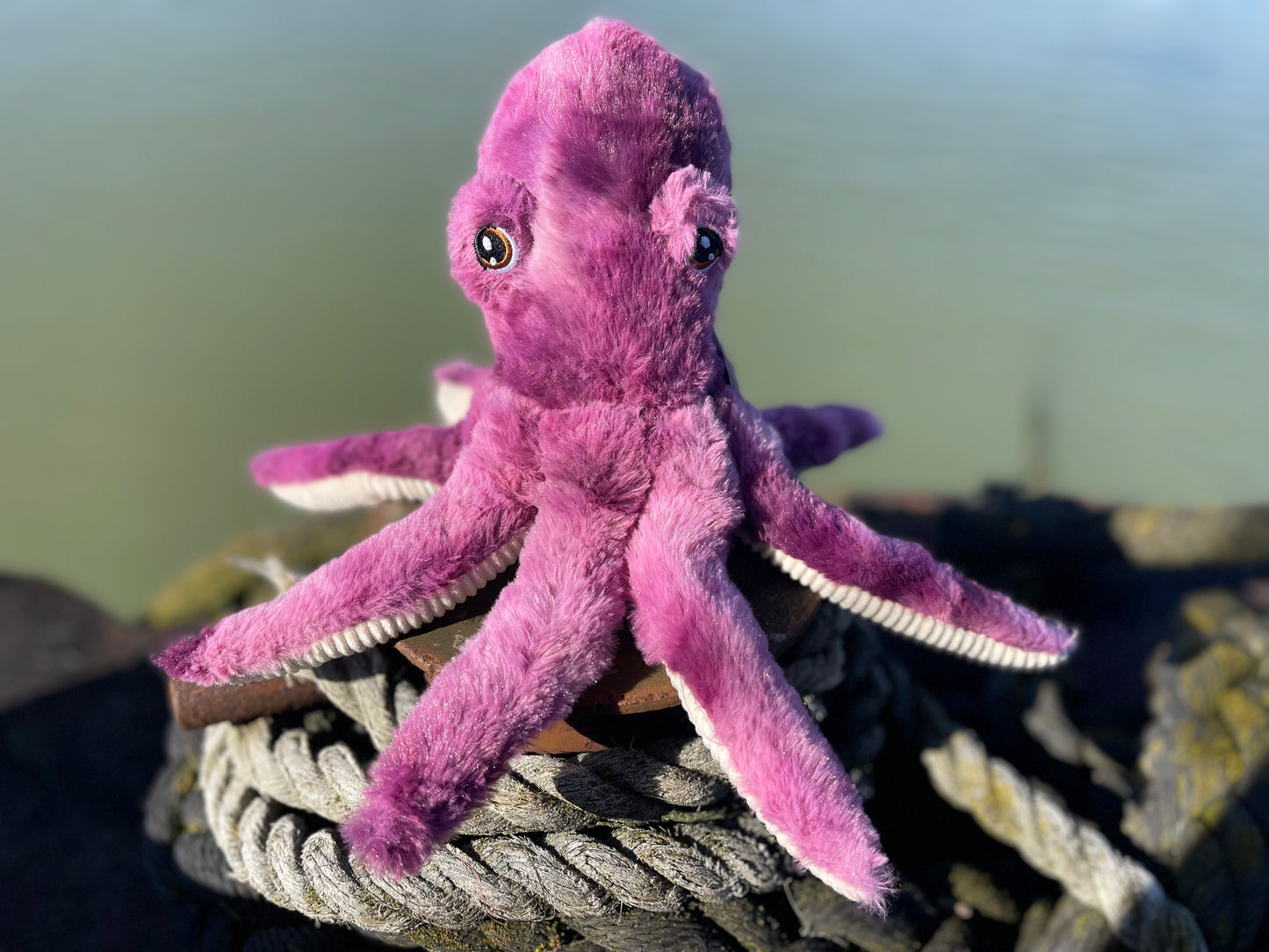 Eco Friendly Octopus Toy - Made With Waste Ocean Plastics