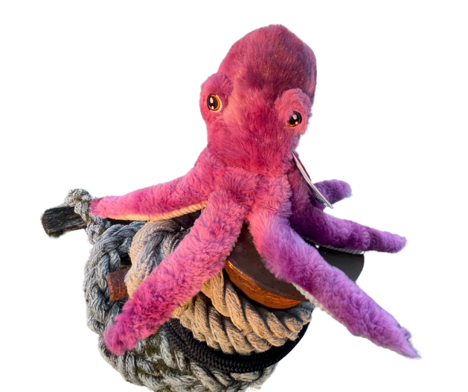 Eco Friendly Octopus Toy - Made With Waste Ocean Plastics