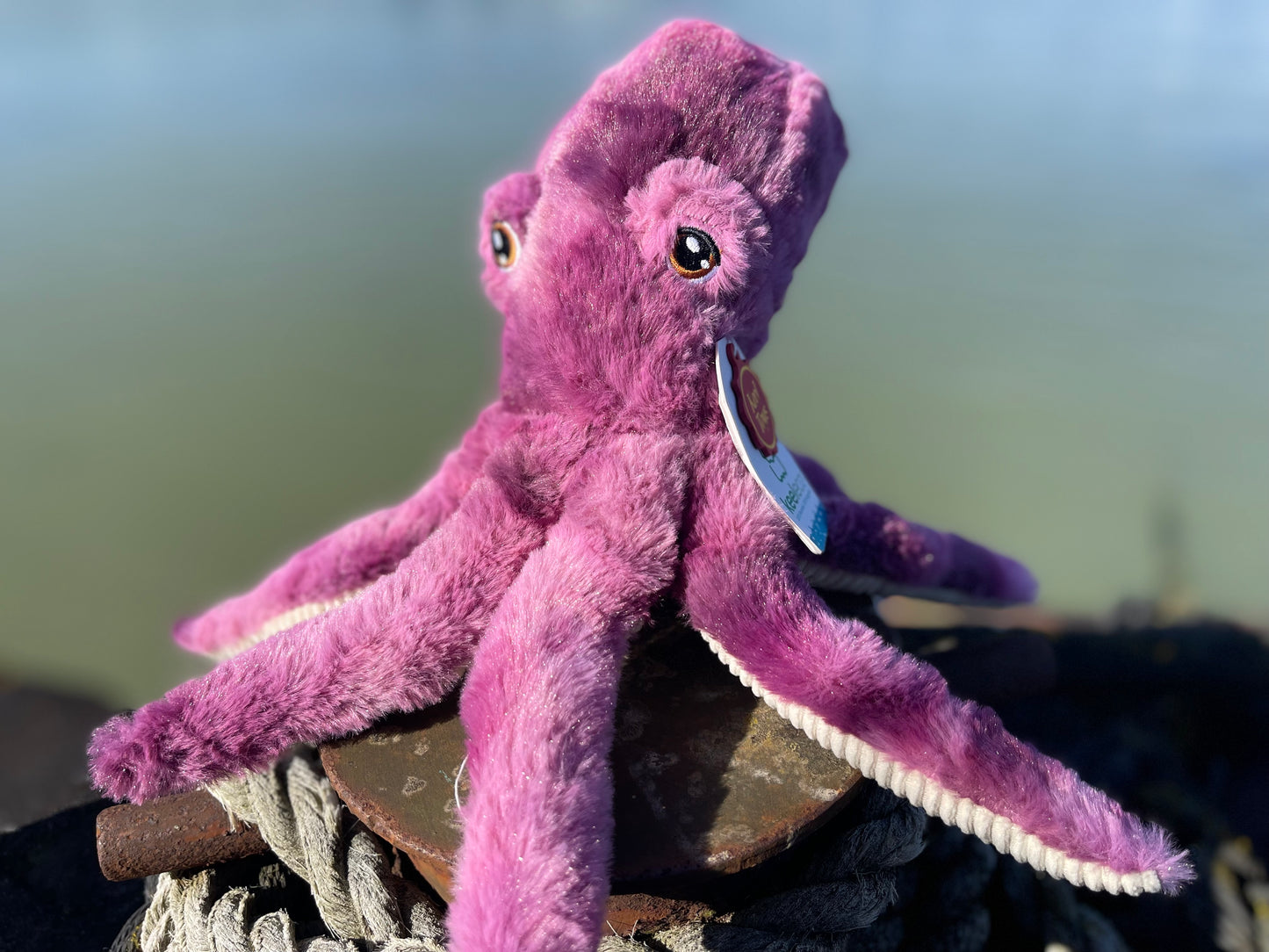 Eco Friendly Octopus Toy - Made With Waste Ocean Plastics