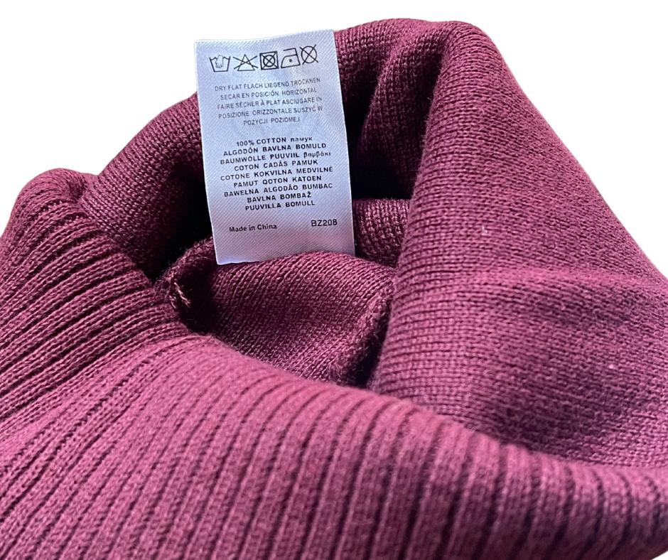 AUBERGINE. Eco friendly beanies. Made with 100% organically grown cotton.