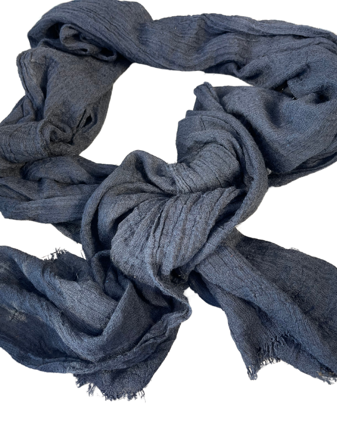 Super Soft Bamboo And Cotton Scarves. Black.