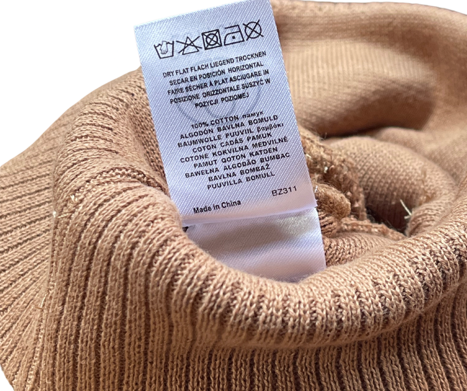 SAND. Umweltfreundliche Beanies. Hergestellt aus 100 % biologisch angebauter Baumwolle.