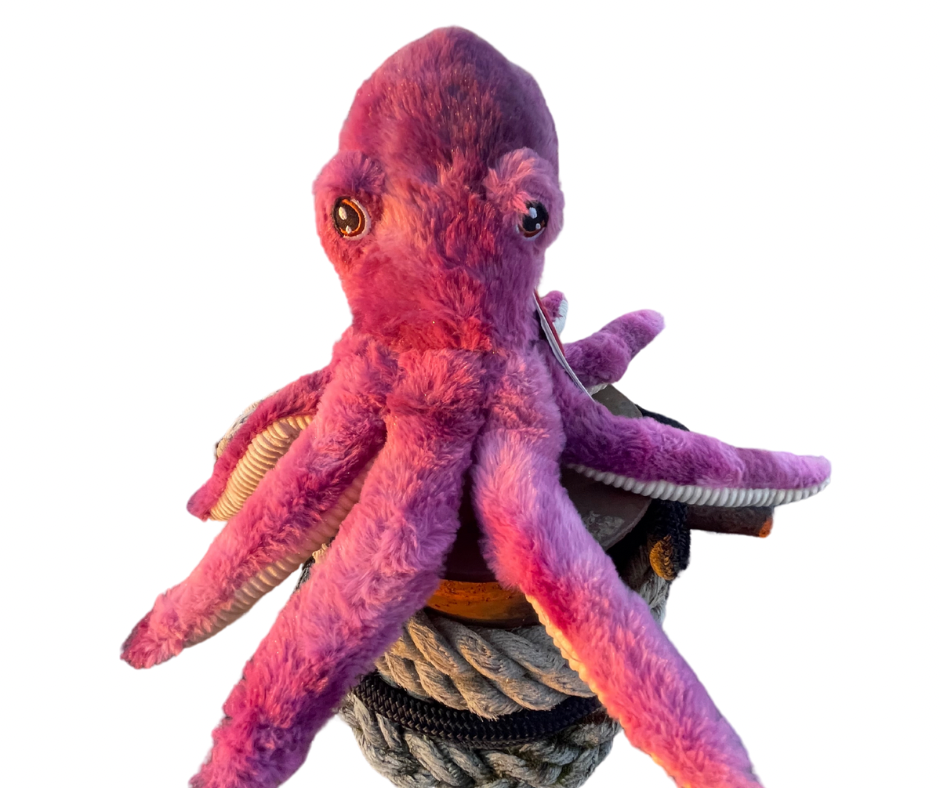 Eco Friendly Octopus Toy - Made With Waste Ocean Plastics