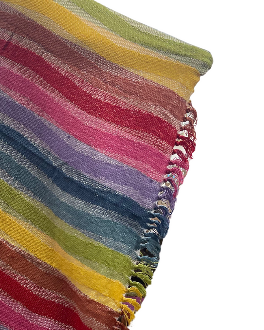 Rainbow Blanket - Made From Waste Plastic Bottles