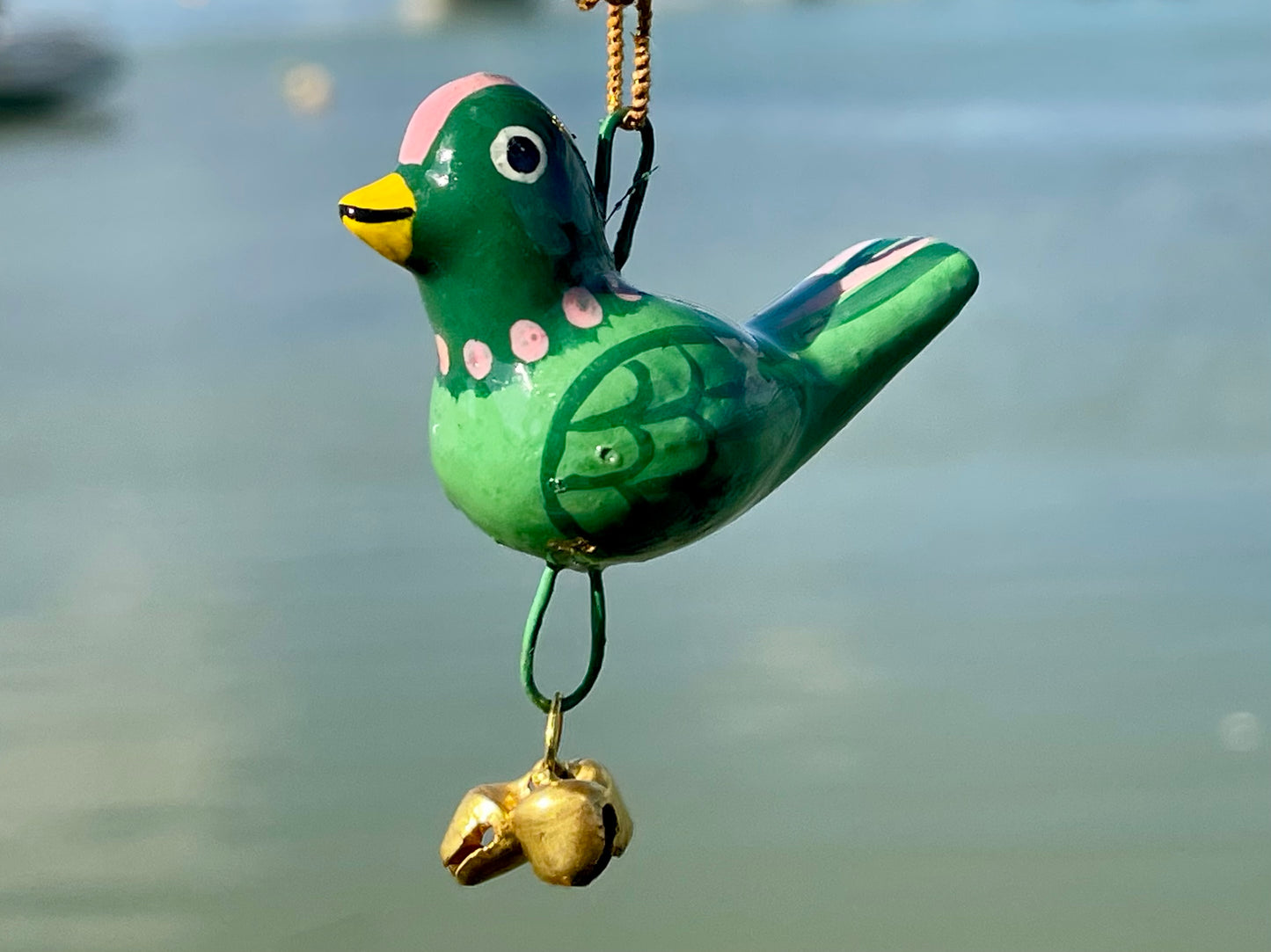 Set of 3 Paper Mache Birds - Fair Trade