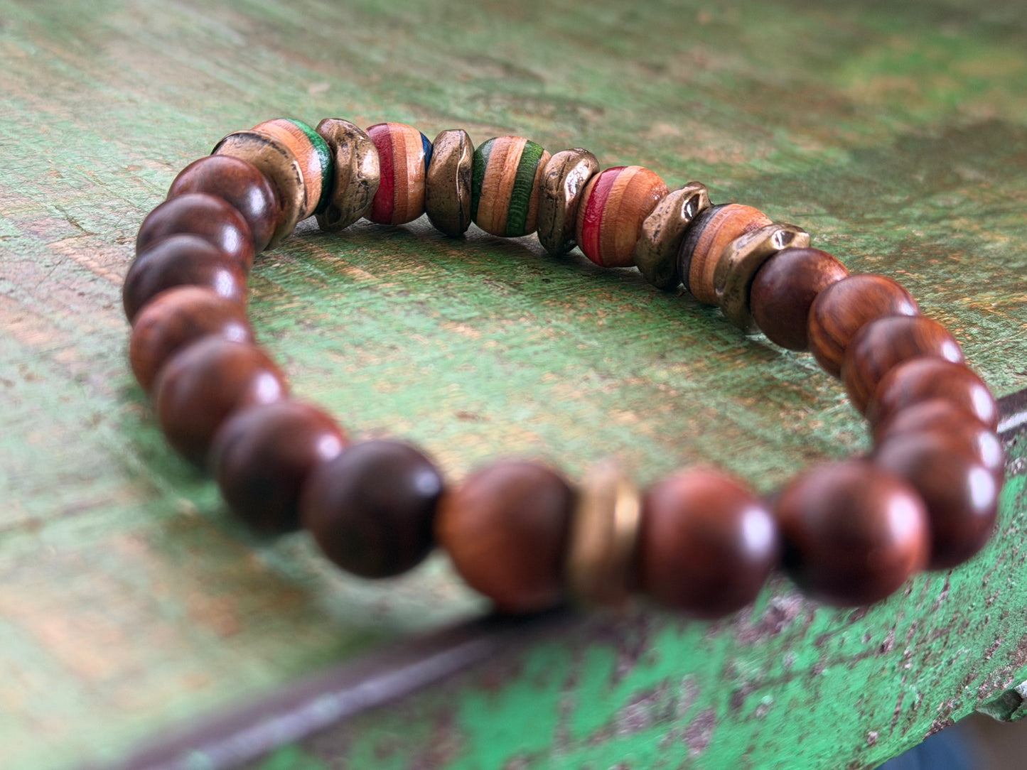 Handmade bracelet made from old skateboards. Skateboard bracelet. Unique gifts for men. Sustainable jewellery. Eco friendly bracelets.