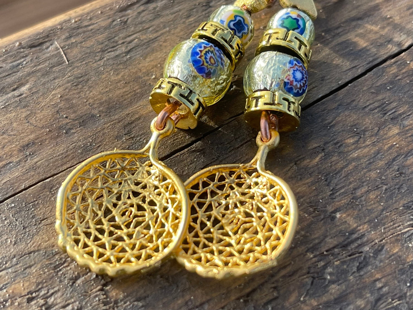 Butterfly earrings, unique earrings, ethical jewellery, unusual boho jewellery, gold handmade earrings, boho earrings, butterfly jewellery