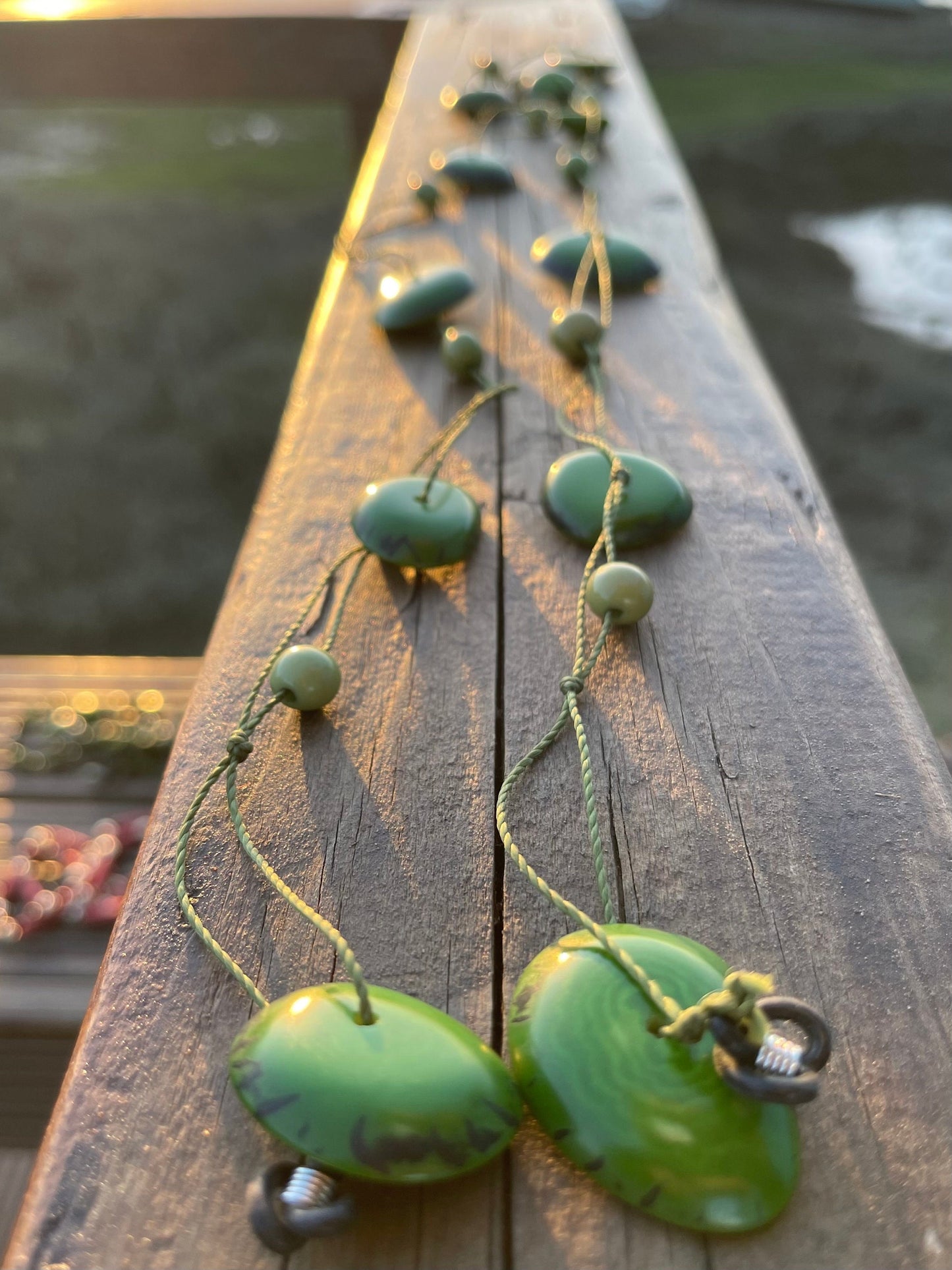 Recycled glasses chain, funky glasses holder, eco friendly glasses chain, ethical jewellery, green glasses chain, boho recycled jewellery