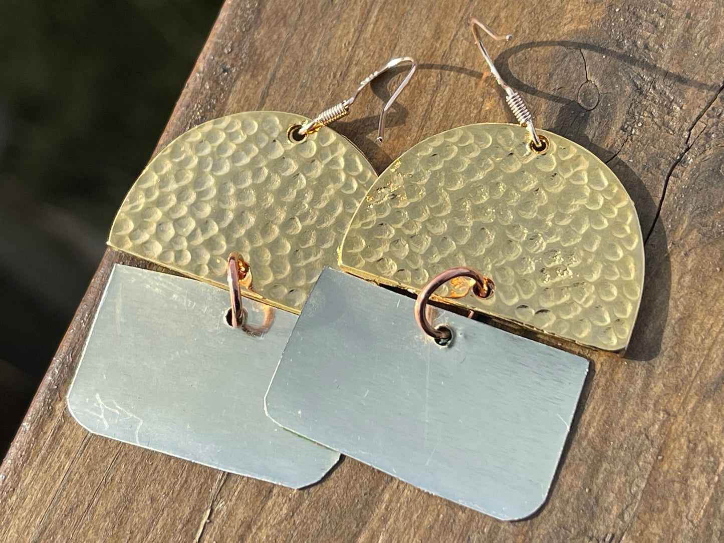 Bright green earrings, boho jewellery, unique earrings, eco friendly jewellery, gift for her, ethical jewellery, large statement earrings.