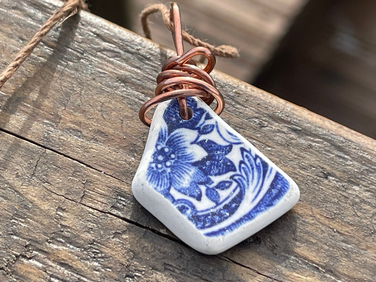 Ceramic necklace, pottery necklace, eco friendly gift for her. Handmade necklace, boho jewellery. Ethical jewellery. Eco friendly jewellery