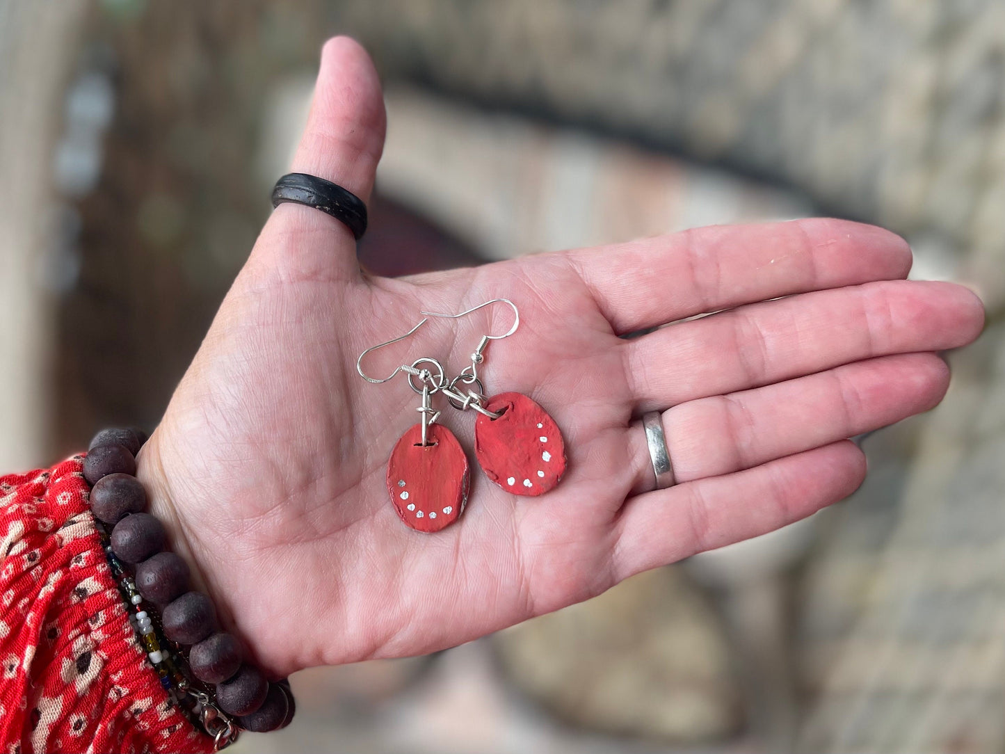 Handmade Butterfly Earrings, Unique Boho Jewellery, Ethical Gift for her