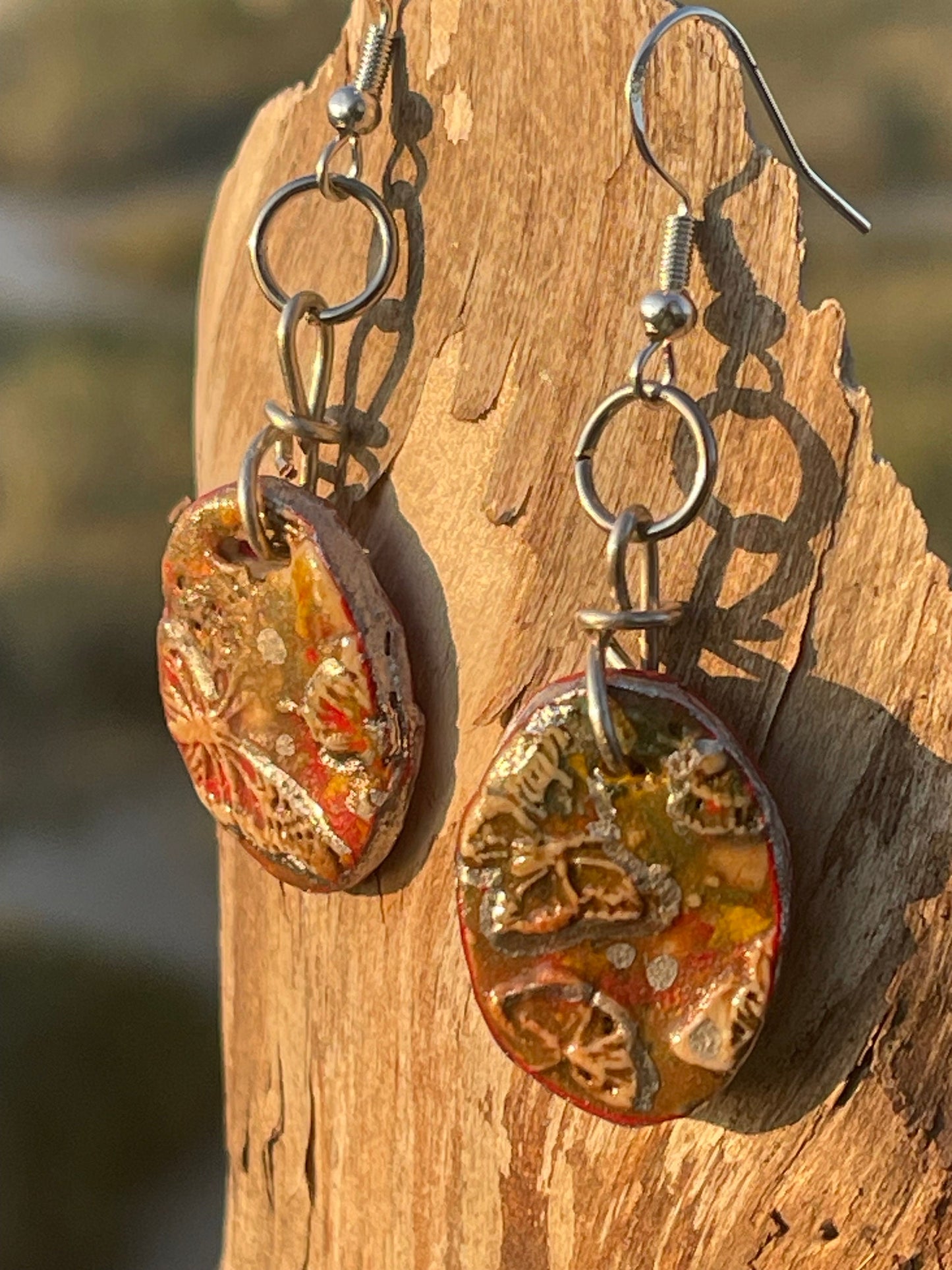 Handmade Butterfly Earrings, Unique Boho Jewellery, Ethical Gift for her