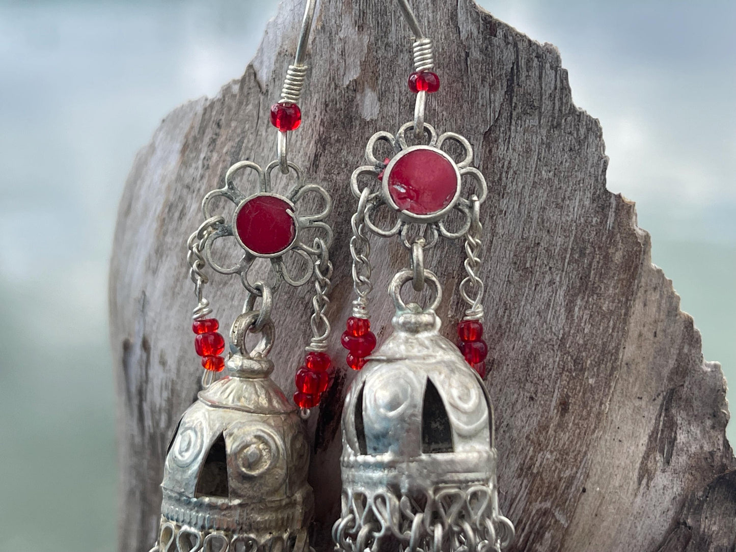 Gypsy jewellery, goddess earrings, goddess jewellery. vintage jewellery, ethical jewellery,  gypsy earrings, tassel earrings, boho jewellery