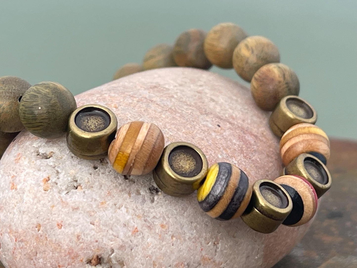 Handmade bracelet made from old skateboards. Skateboard bracelet. Unique gifts for men. Sustainable jewellery. Eco friendly bracelets.