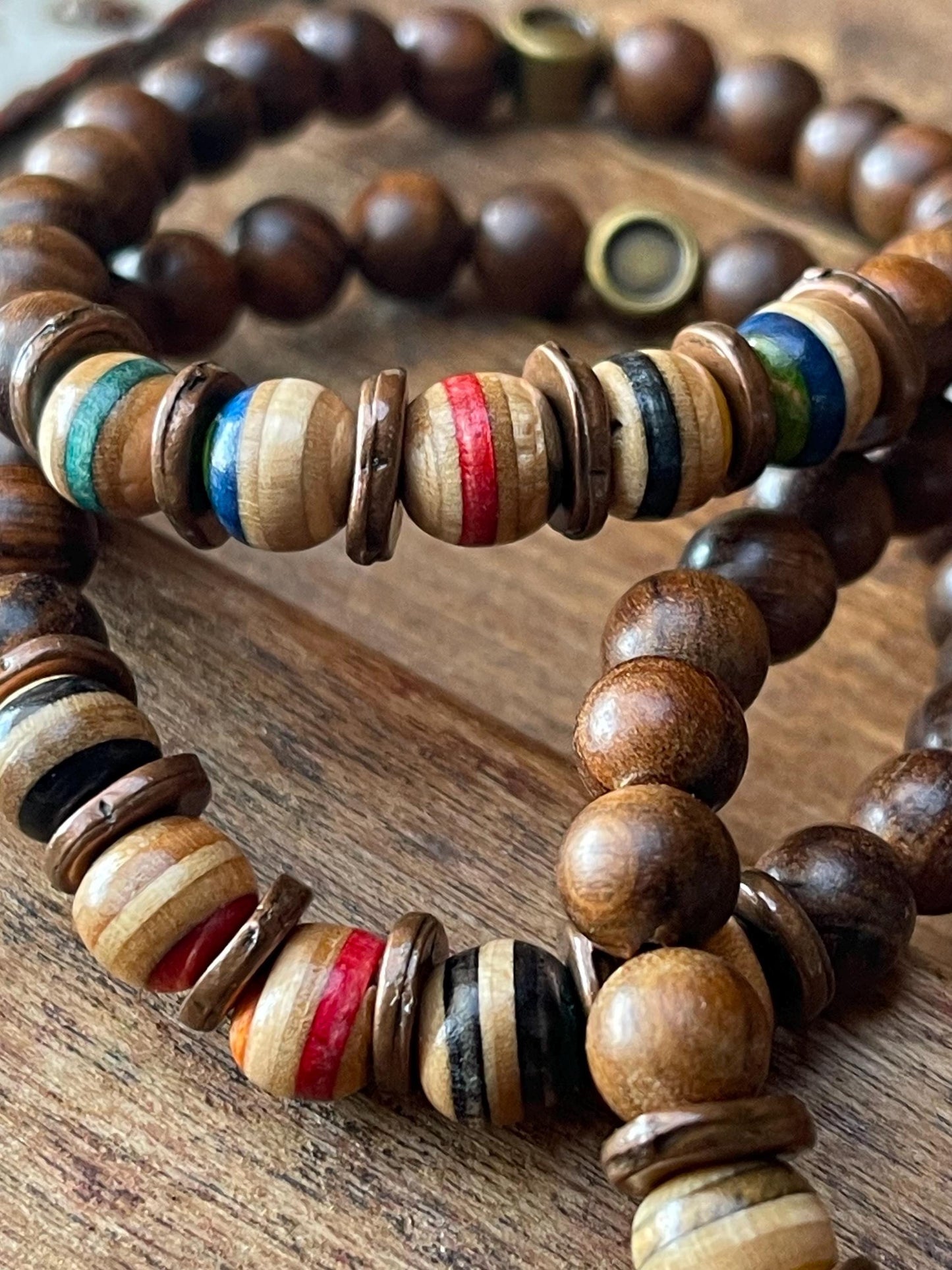 Handmade bracelet made from old skateboards. Skateboard bracelet. Unique gifts for men. Sustainable jewellery. Eco friendly bracelets.