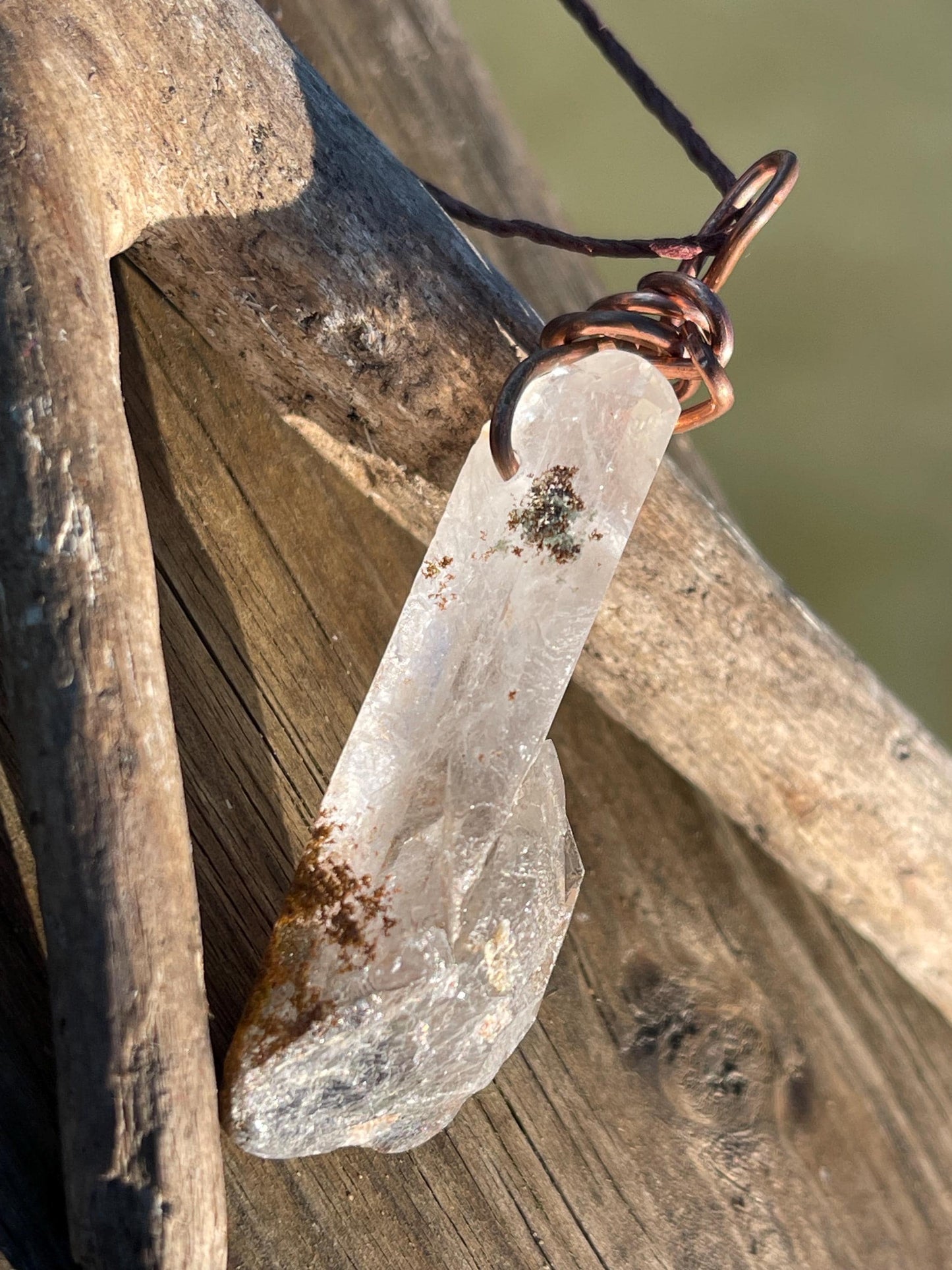 Raw Smokey Quartz Necklace. Unique jewellery. Smokey quartz pendant, boho pendants, handmade necklace, gift for him, ethical jewellery