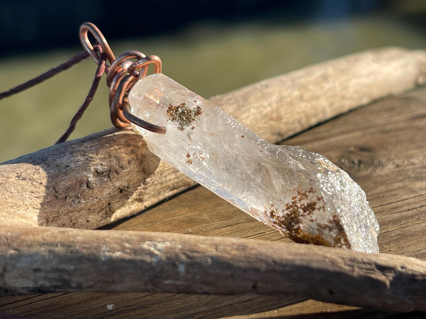 Raw Smokey Quartz Necklace. Unique jewellery. Smokey quartz pendant, boho pendants, handmade necklace, gift for him, ethical jewellery