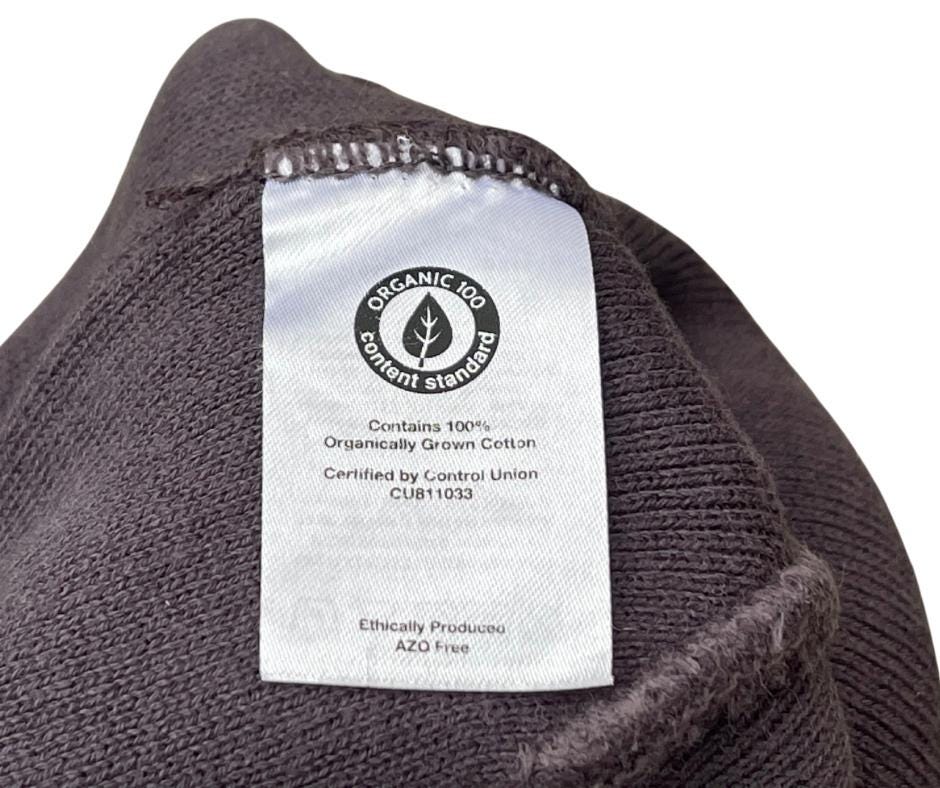 PLUM. Eco friendly beanies. Made with 100% organically grown cotton.