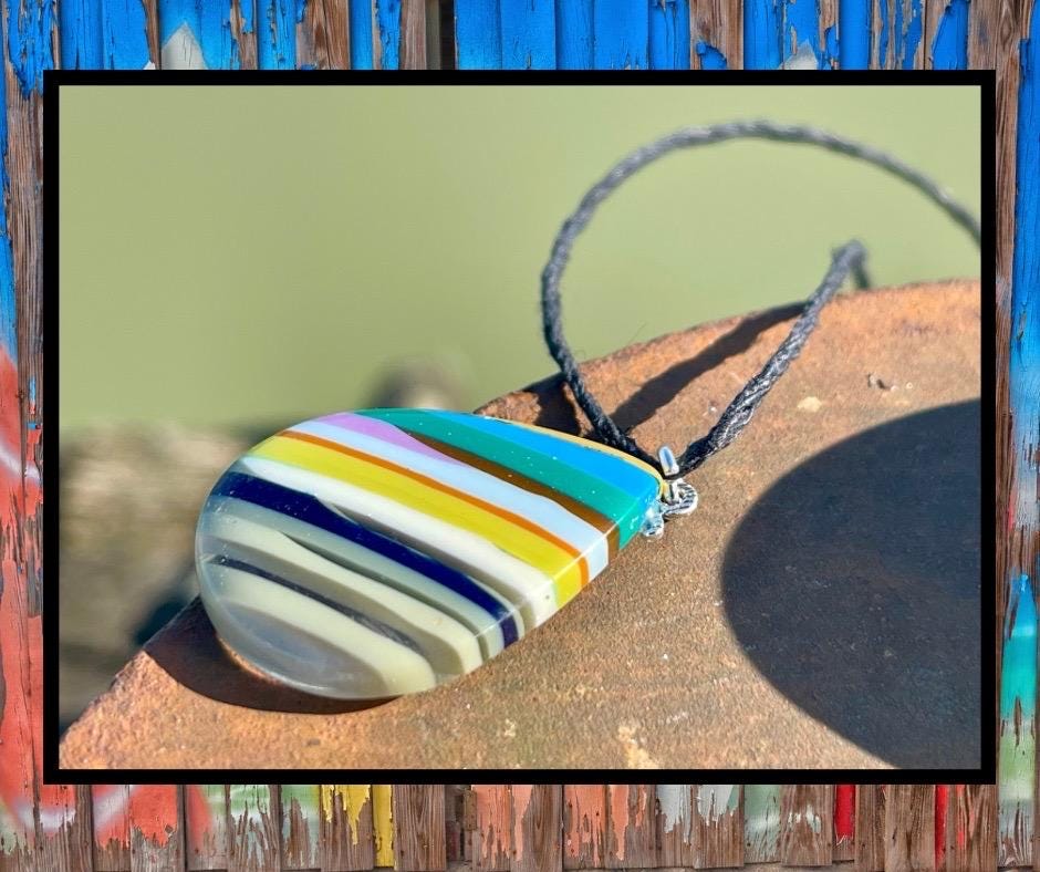 Surfite Pendants. A waste product created when making surfboards. Gift for surfer, unique gifts. Handmade gifts for surfers. Surf necklace.