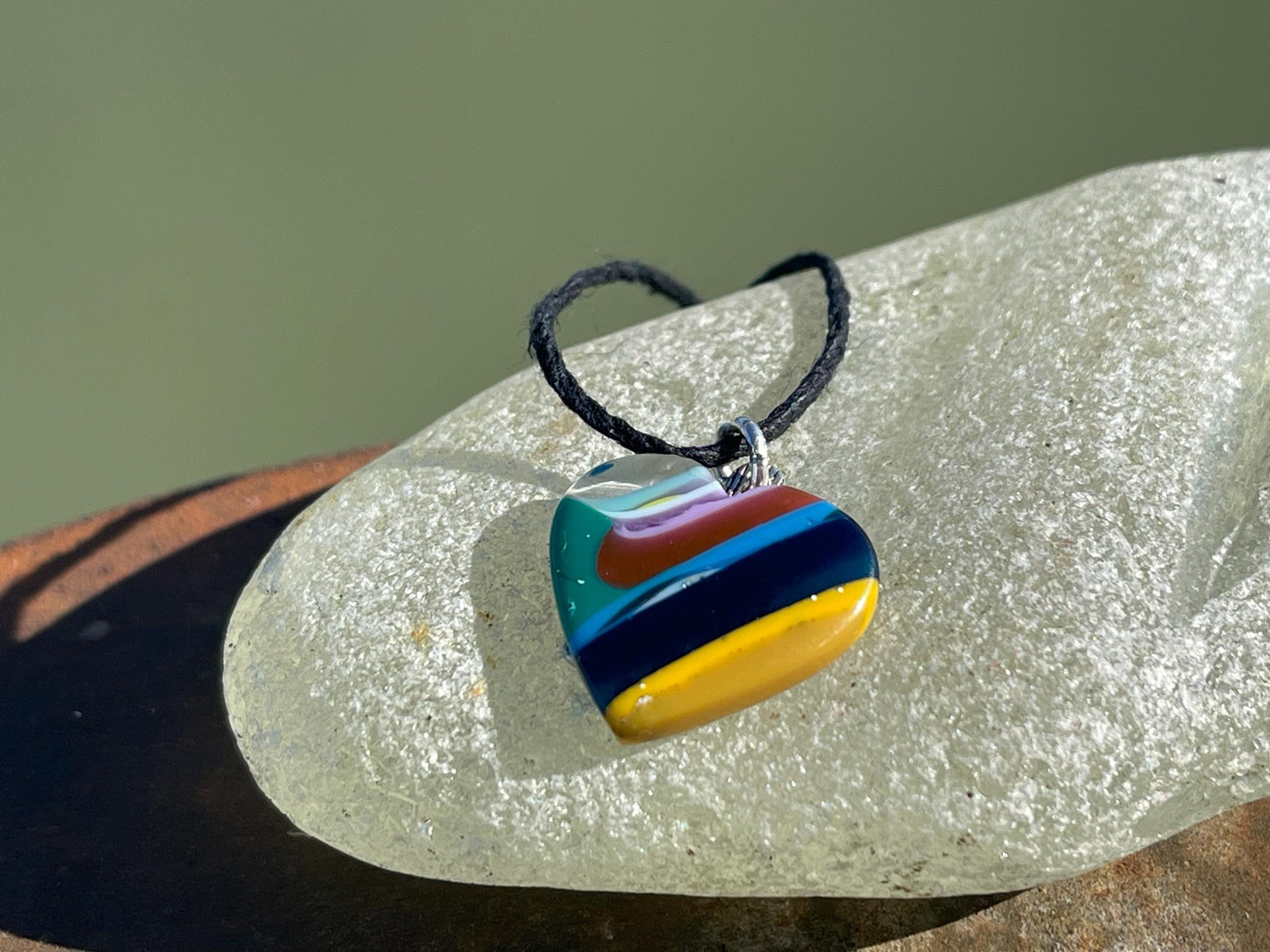 Surfite Pendants. A waste product created when making surf boards. Gift for surfer, unique gifts. I love surfing. Surf necklace. Heart