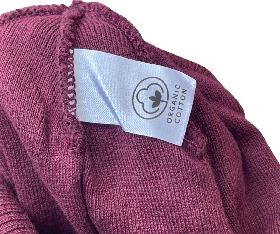 AUBERGINE. Eco friendly beanies. Made with 100% organically grown cotton.