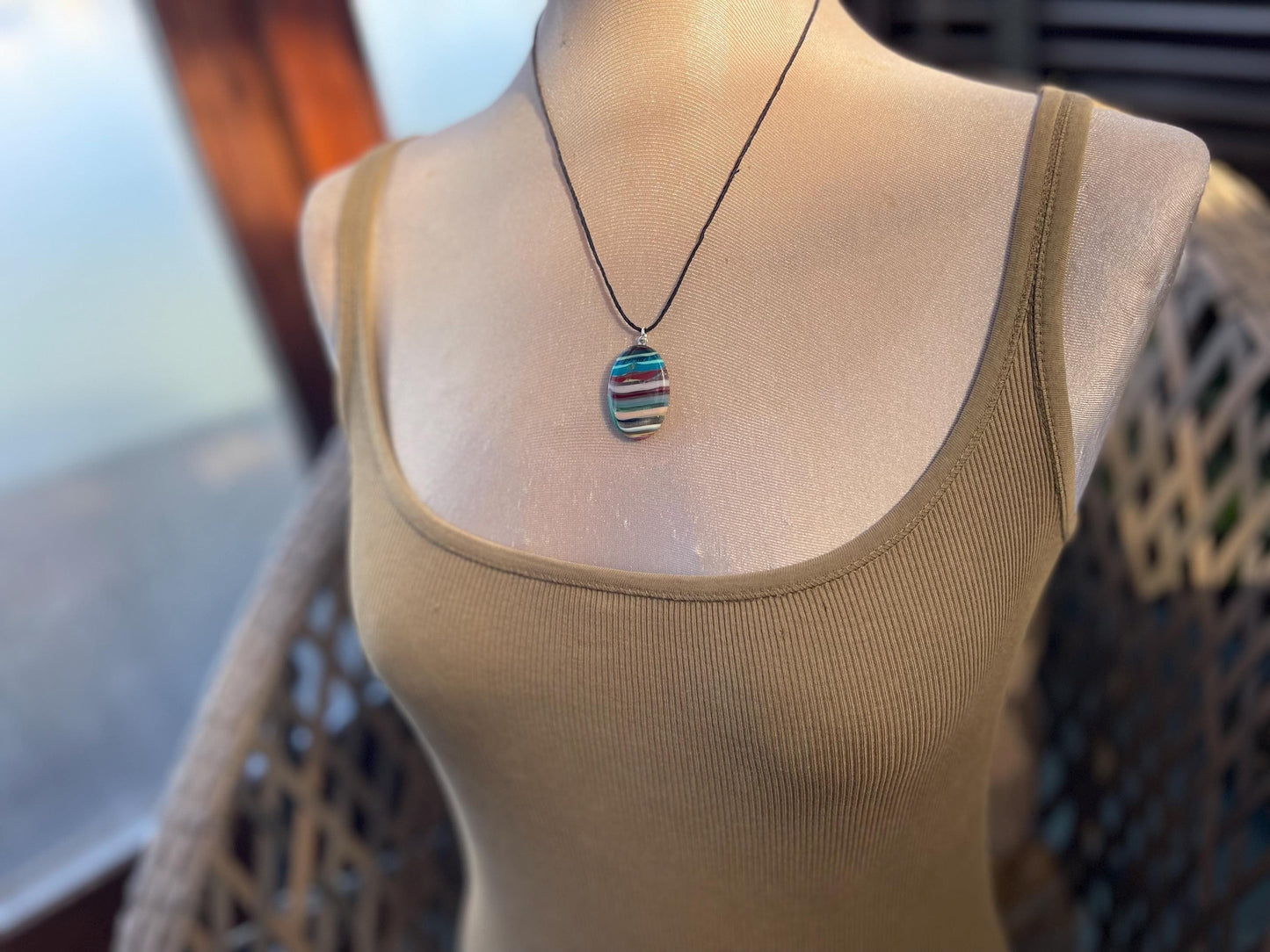 Surfite Pendants. A waste product created when making surfboards. Gift for surfer, unique gifts. Handmade gift for surfers.