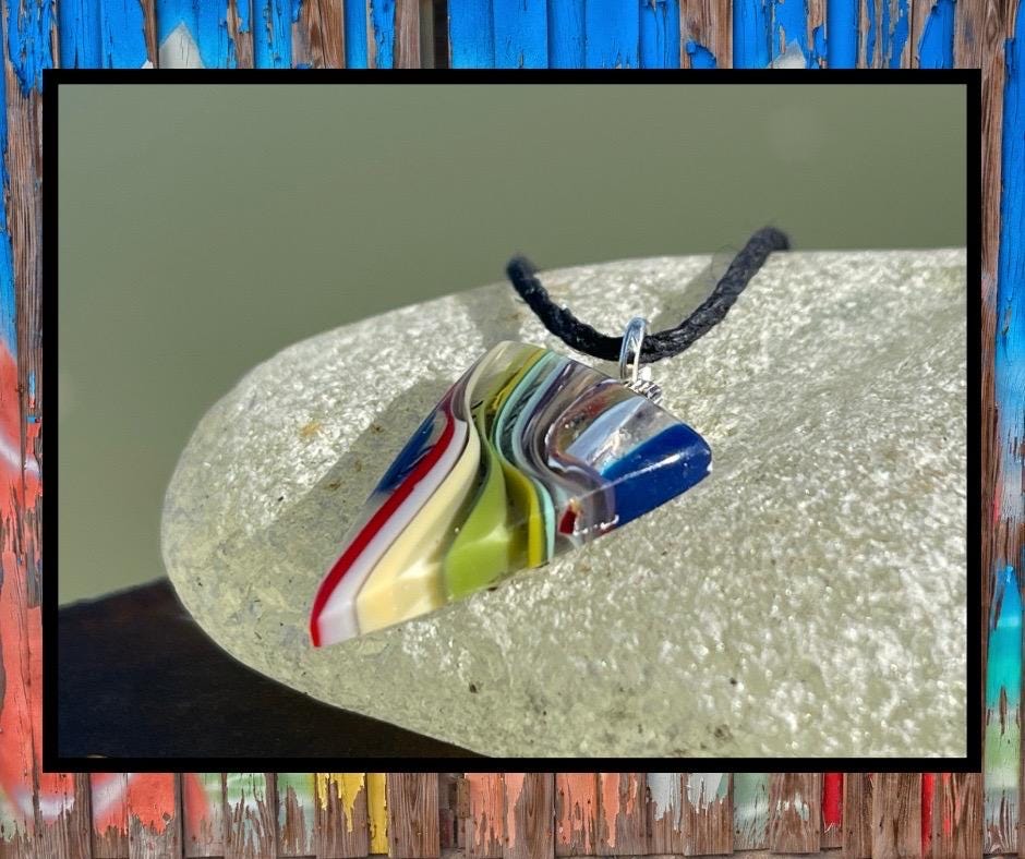 Surfite Pendants. A waste product created when making surfboards. Gift for surfer, unique gifts. Handmade gift for surfers.