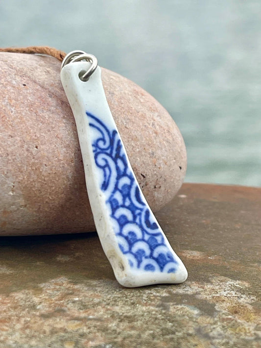 Recycled necklace, ceramic necklace, eco friendly gift for her. Handmade necklace, ceramic jewellery, boho necklace, ethical jewellery.