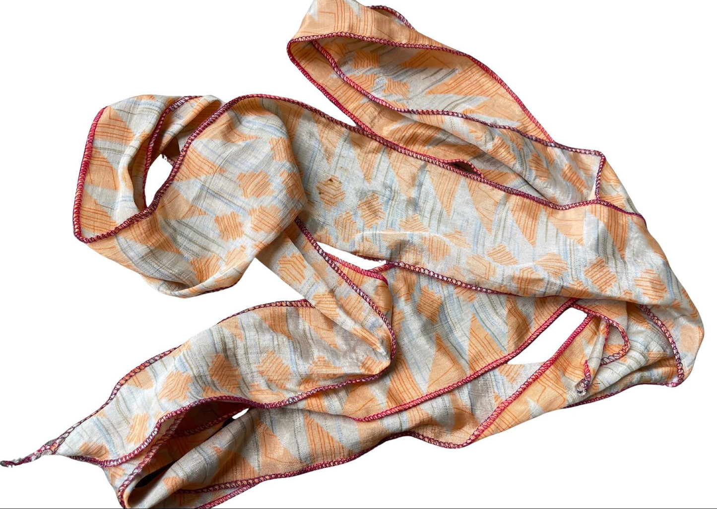 SALE Recycled hair scarves. Also perfect as present ribbons, curtain ties and more. Eco friendly gift ideas.