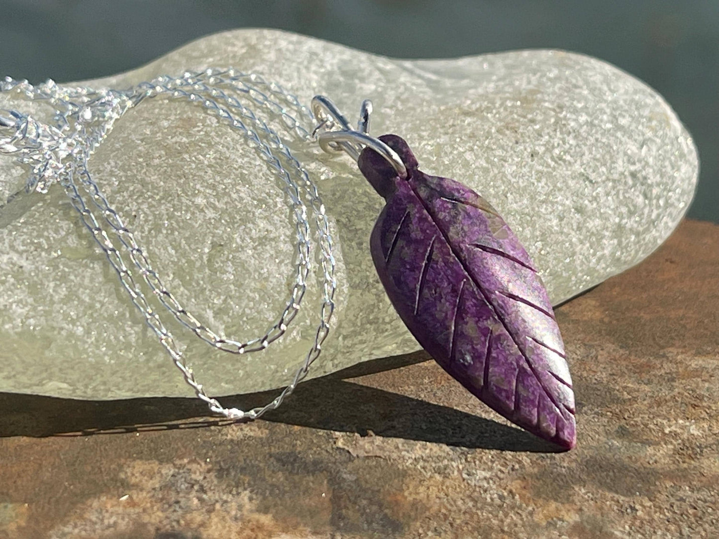 Amethyst pendant, amethyst necklace, amethyst jewellery, unusual gift for him, boho handmade necklace, romantic gift for her, boho pendant