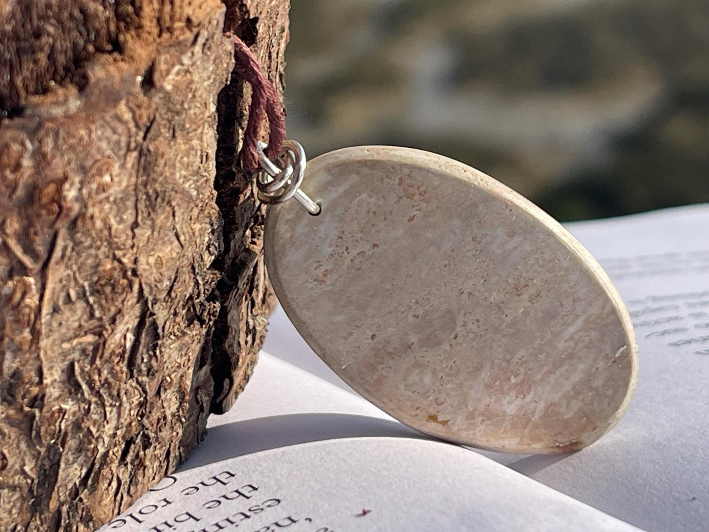 Mexican opal necklace, boho necklace, ethical jewellery, boho gift for him, handmade necklace, romantic gift for her, unique necklace