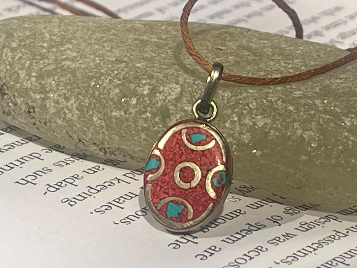 Gypsy jewellery, large red necklace, enamel necklace, vintage jewellery, ethical jewellery, gypsy necklace, boho necklace, large jewellery