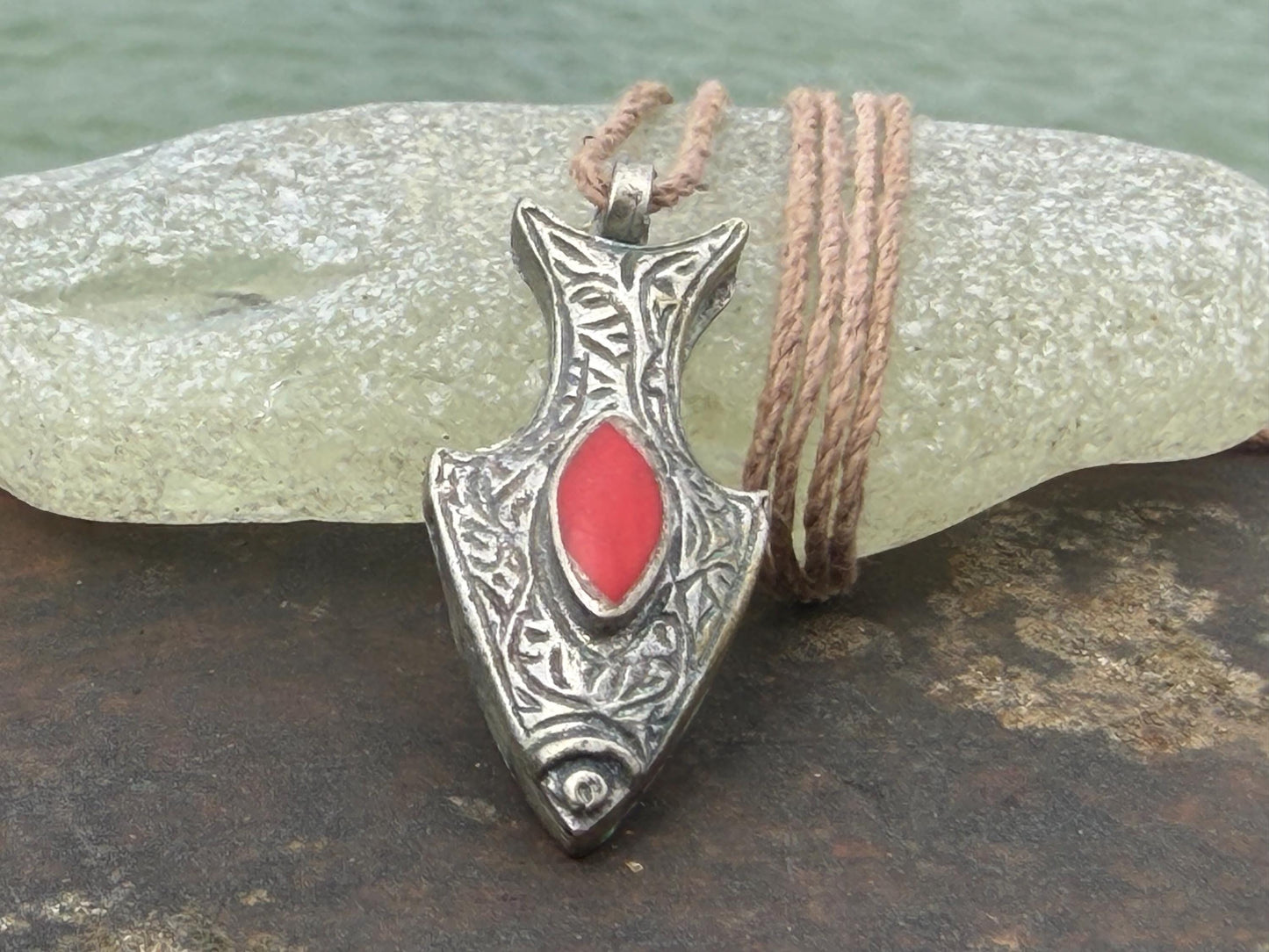 Gypsy jewellery, fish necklace, eco friendly jewellery, vintage jewellery, ethical jewellery, fish pendant, boho necklace, unique necklace