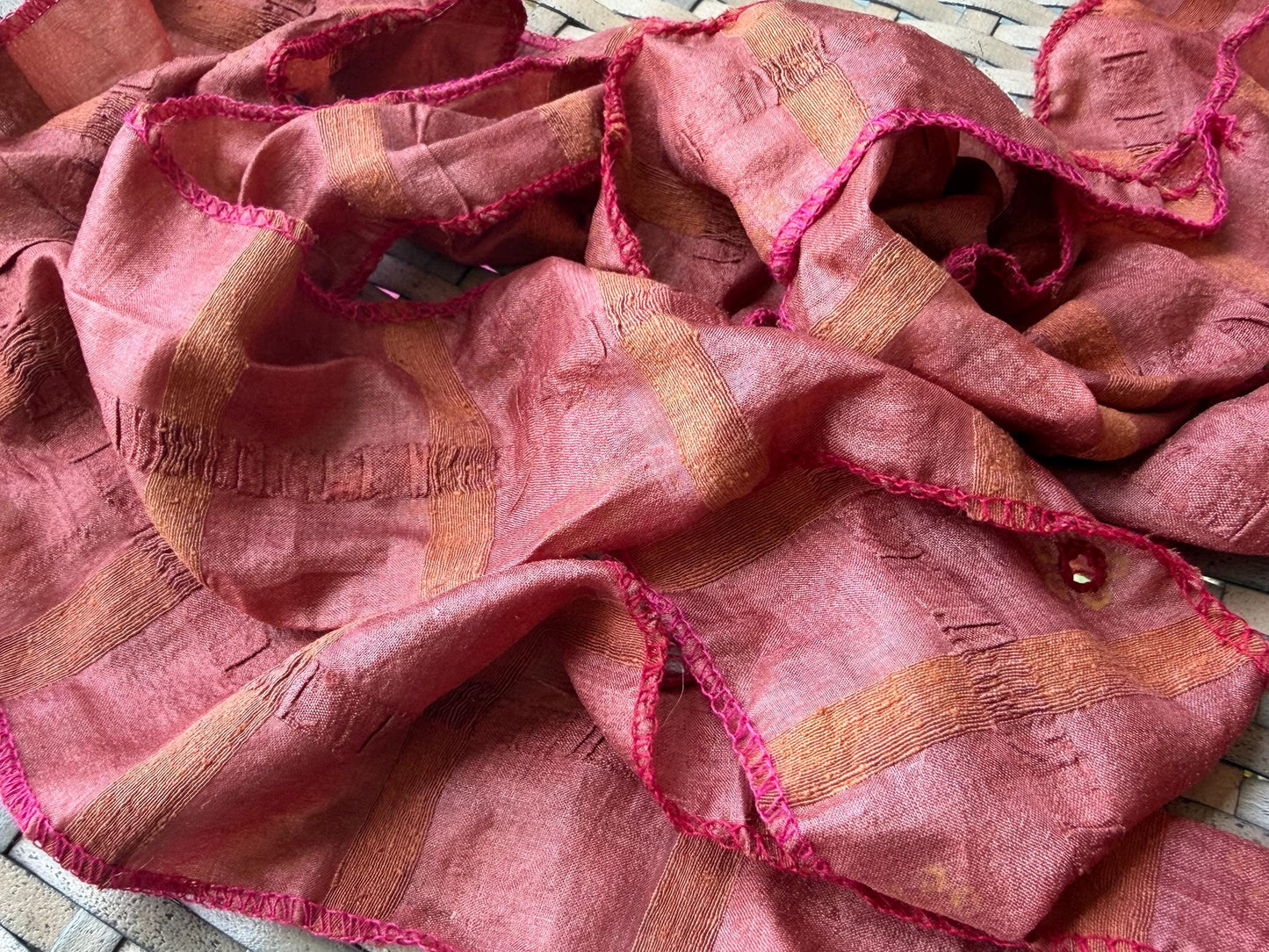SALE Recycled hair scarves. Also perfect as present ribbons, curtain ties and more. Eco friendly gift ideas.