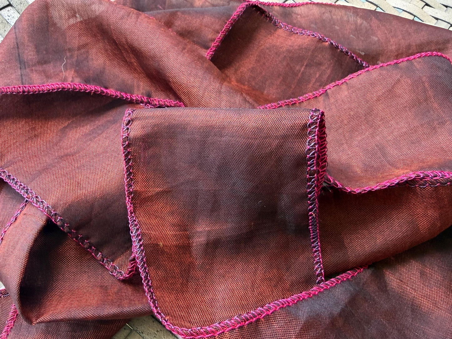 SALE Recycled hair scarves. Also perfect as present ribbons, curtain ties and more. Eco friendly gift ideas.