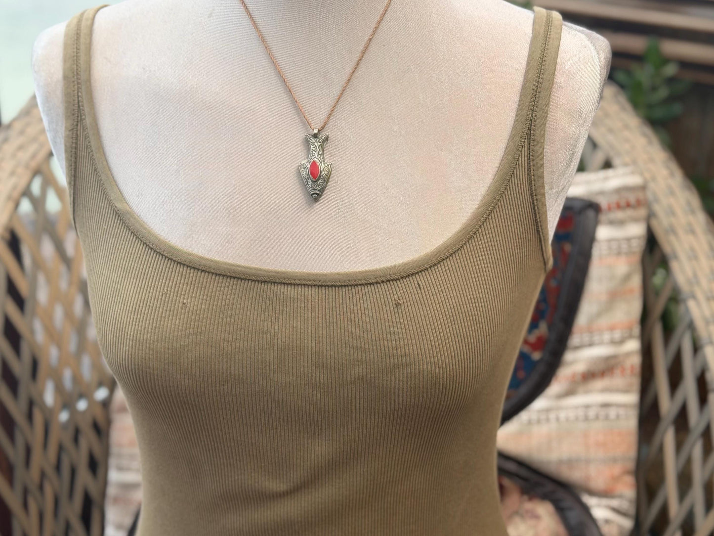 Gypsy jewellery, fish necklace, eco friendly jewellery, vintage jewellery, ethical jewellery, fish pendant, boho necklace, unique necklace