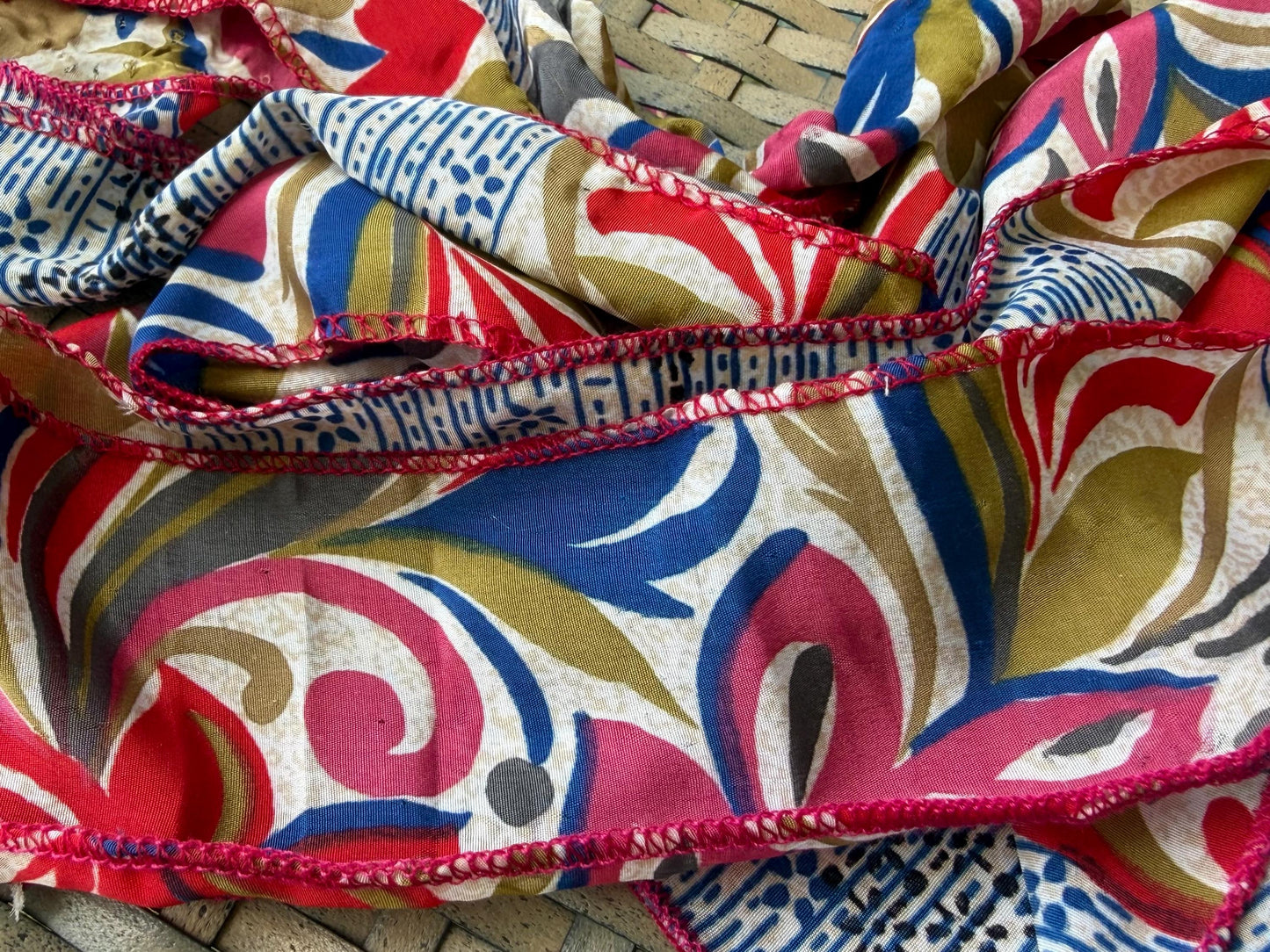 SALE Recycled hair scarves. Also perfect as present ribbons, curtain ties and more. Eco friendly gift ideas.