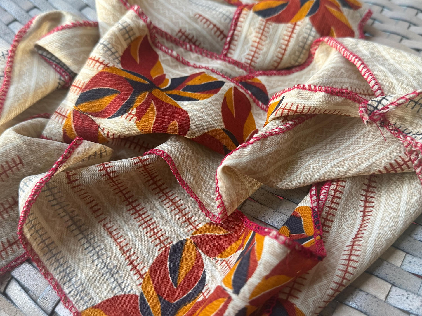 SALE. Recycled scarves, Handmade hair bands. Recycled Head Scarf. Wrist Wrap - Eco-Friendly Gift for Her, sari hair wrap, Indian hair scarf