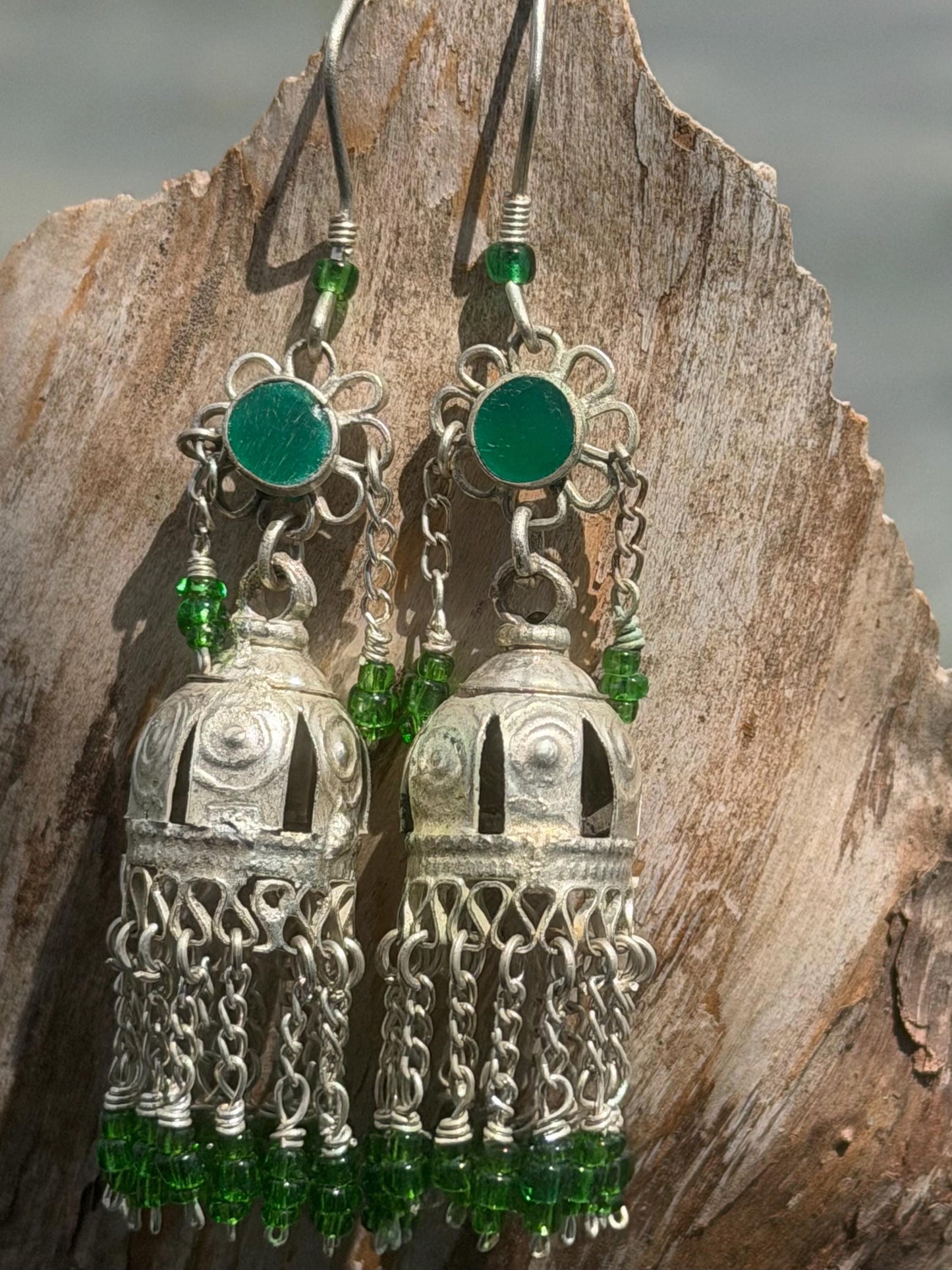 Gypsy jewellery, goddess earrings, goddess jewellery. vintage jewellery, ethical jewellery,  gypsy earrings, tassel earrings, boho jewellery