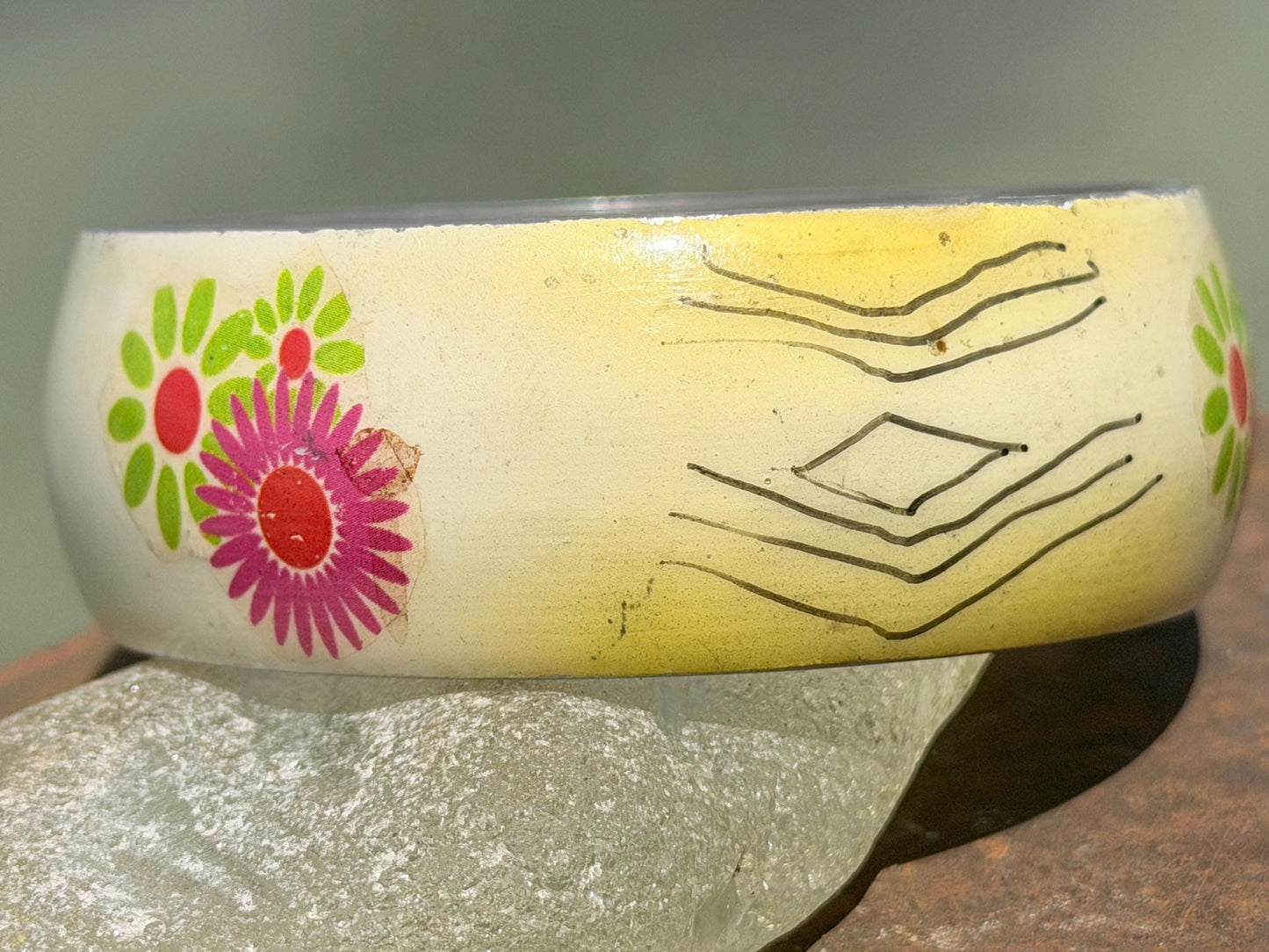 Vintage bracelets, boho bracelets, Hippy bracelets, gift for her, wooden bangles, vintage bangles, vintage bracelets. Eco friendly jewellery