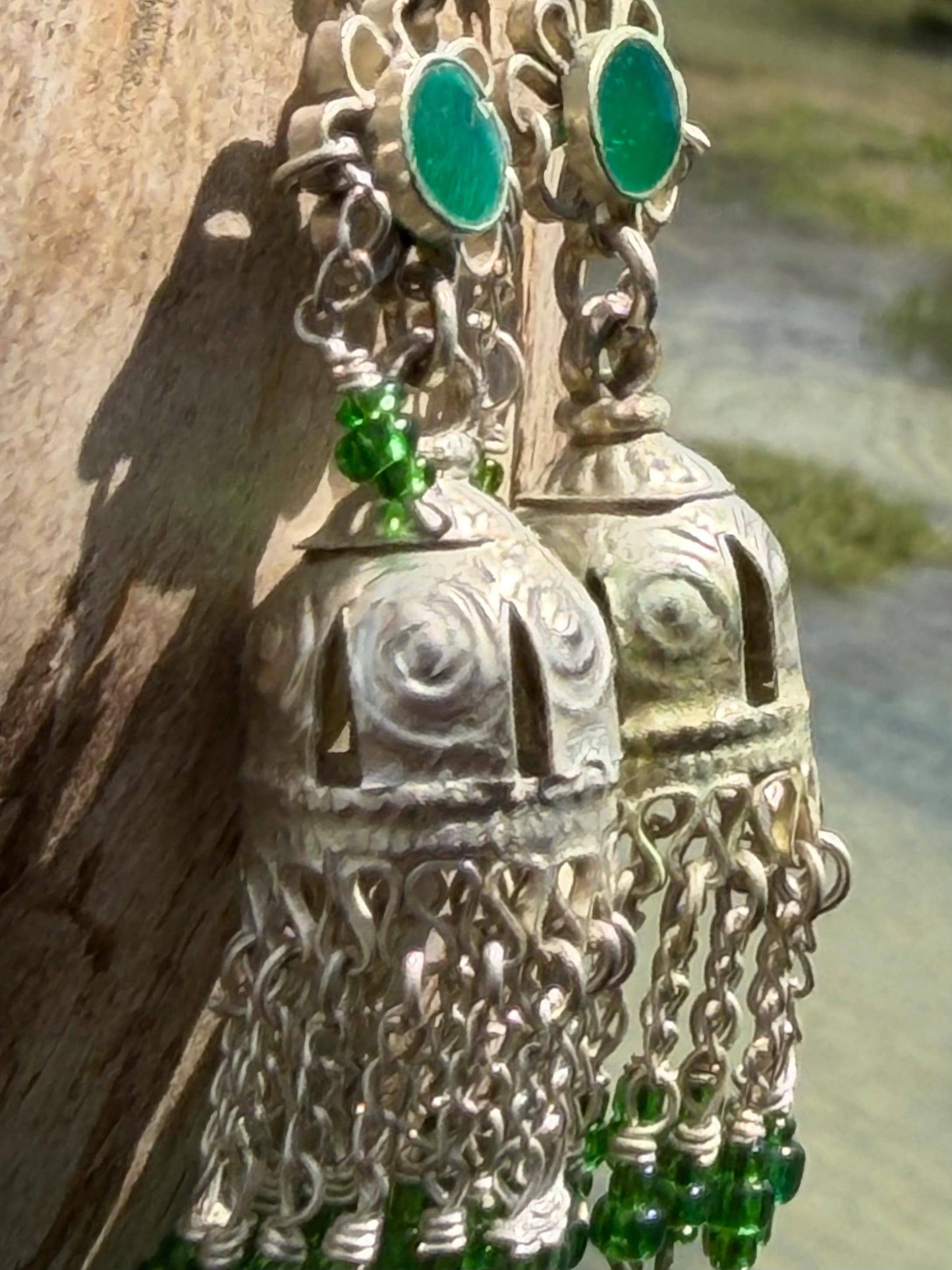 Gypsy jewellery, goddess earrings, goddess jewellery. vintage jewellery, ethical jewellery,  gypsy earrings, tassel earrings, boho jewellery