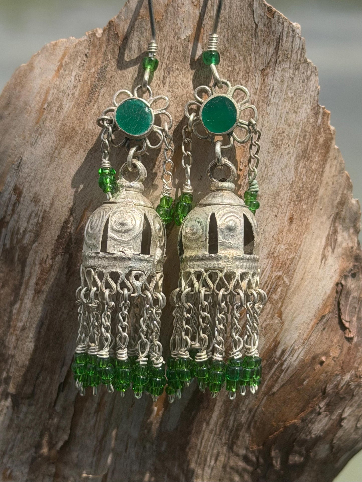 Gypsy jewellery, goddess earrings, goddess jewellery. vintage jewellery, ethical jewellery,  gypsy earrings, tassel earrings, boho jewellery