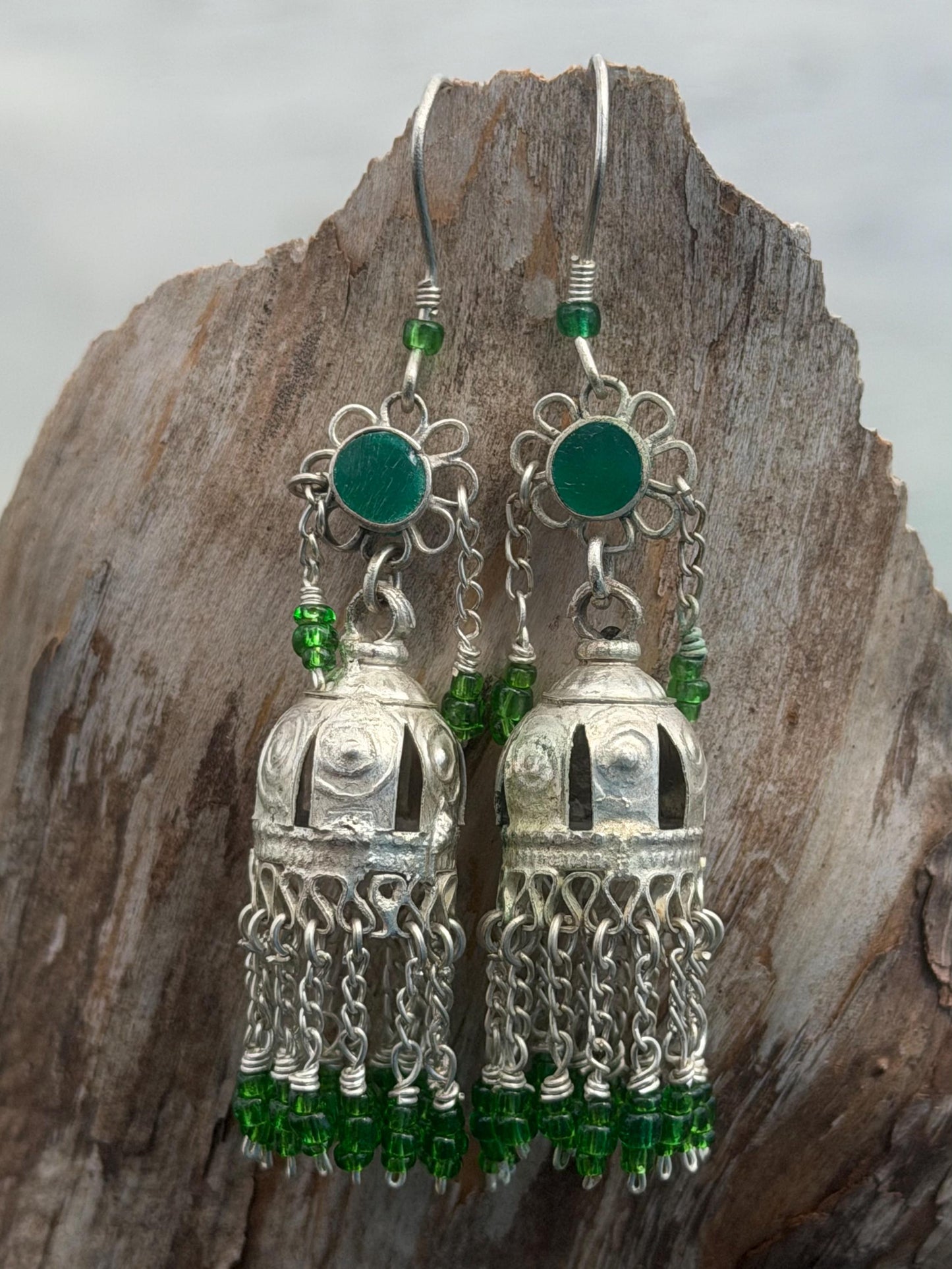 Gypsy jewellery, goddess earrings, goddess jewellery. vintage jewellery, ethical jewellery,  gypsy earrings, tassel earrings, boho jewellery