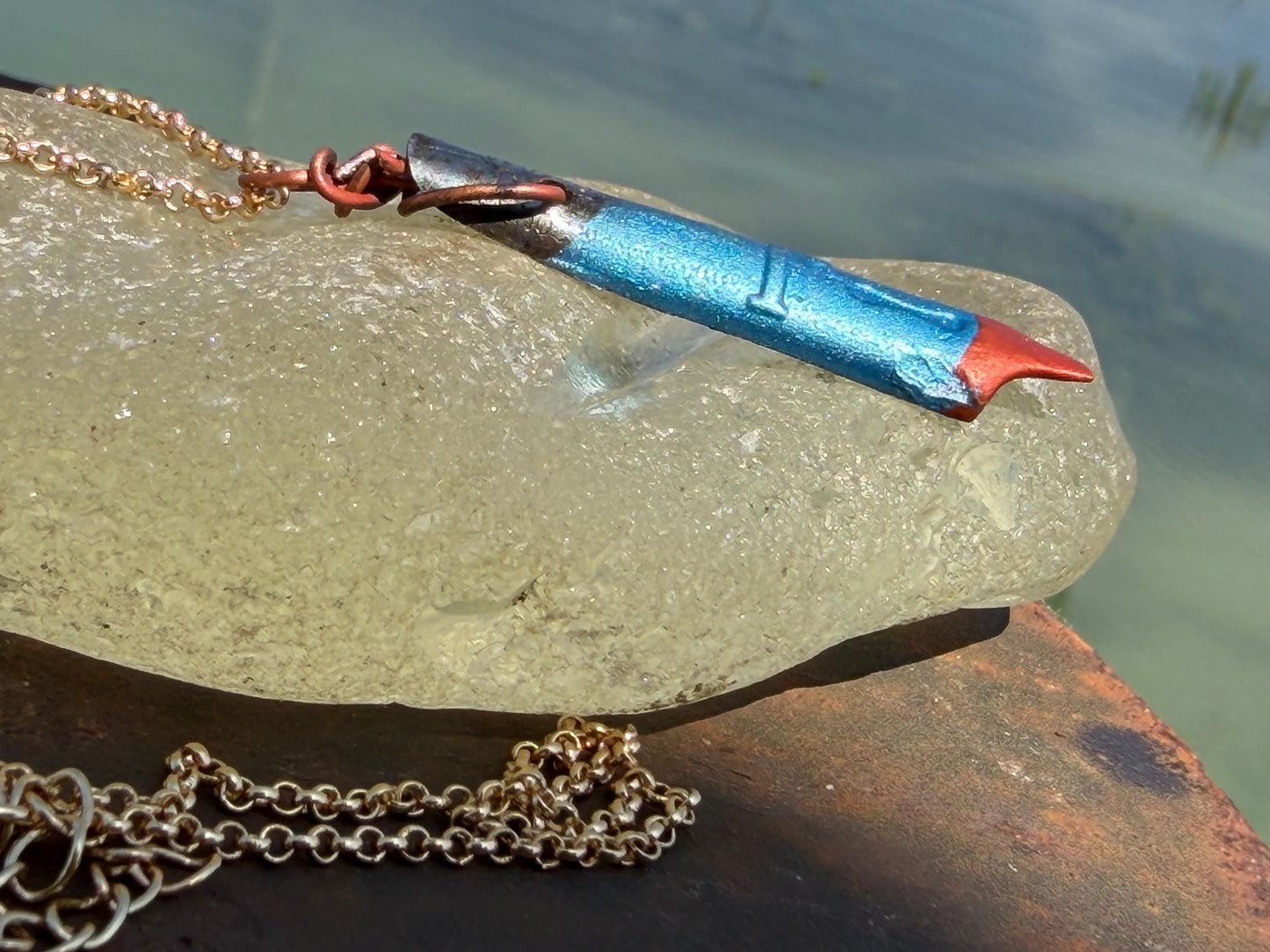 Pen nib necklace. Gift for a writer. Gift for a poet. Gift for book lover. Eco friendly jewellery. Ethical handmade jewellery. Teachers gift