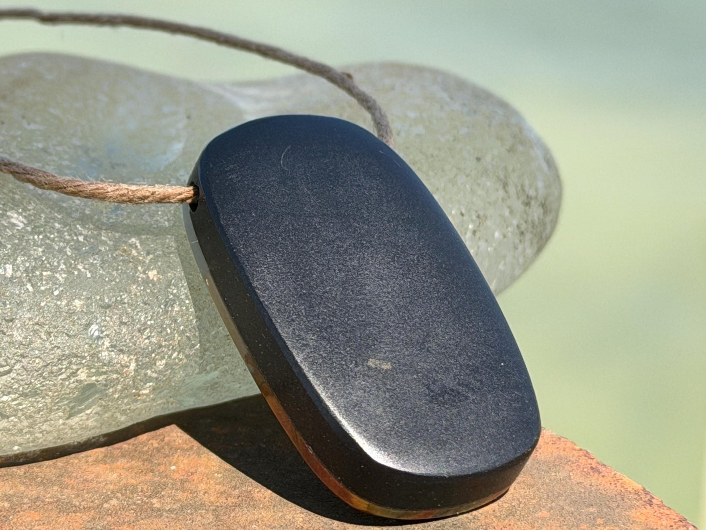 Picasso jasper gemstone pendnat. Ethical jewellery, orange gemstone necklace. Stunning unique jewellery. Unique gifts. Unique necklaces.