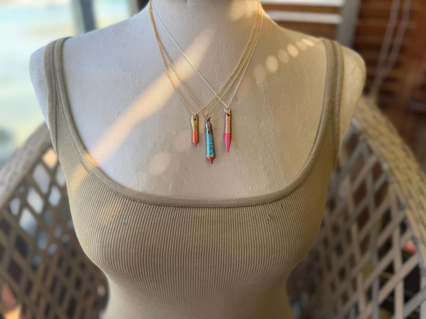 Pen nib necklace. Gift for a writer. Gift for a poet. Gift for book lover. Eco friendly jewellery. Ethical handmade jewellery. Teachers gift