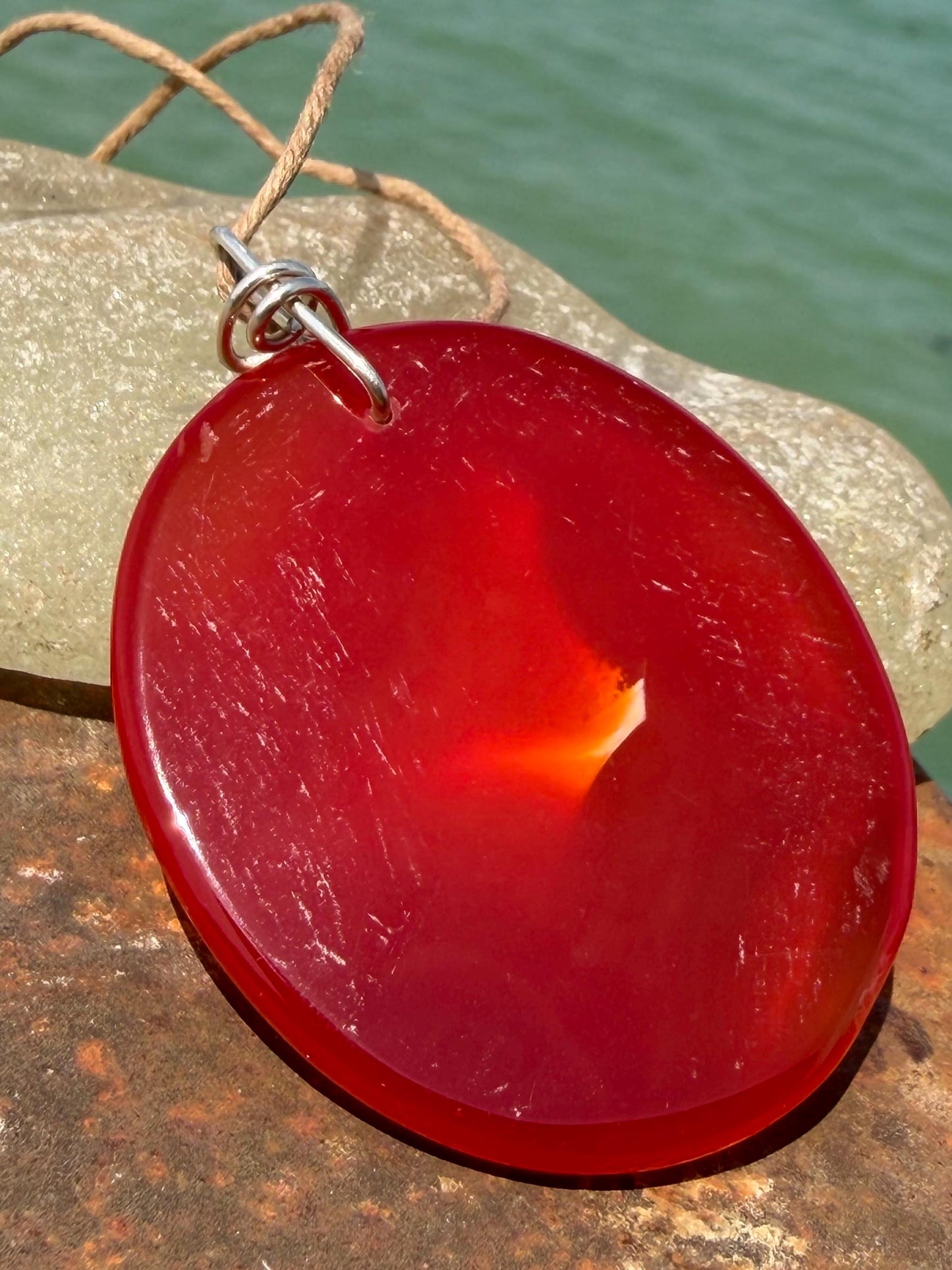 Agate necklace, ethical jewellery, bohemian necklace, unusual jewellery, agate pendant, white gemstone necklace. Boho jewellery