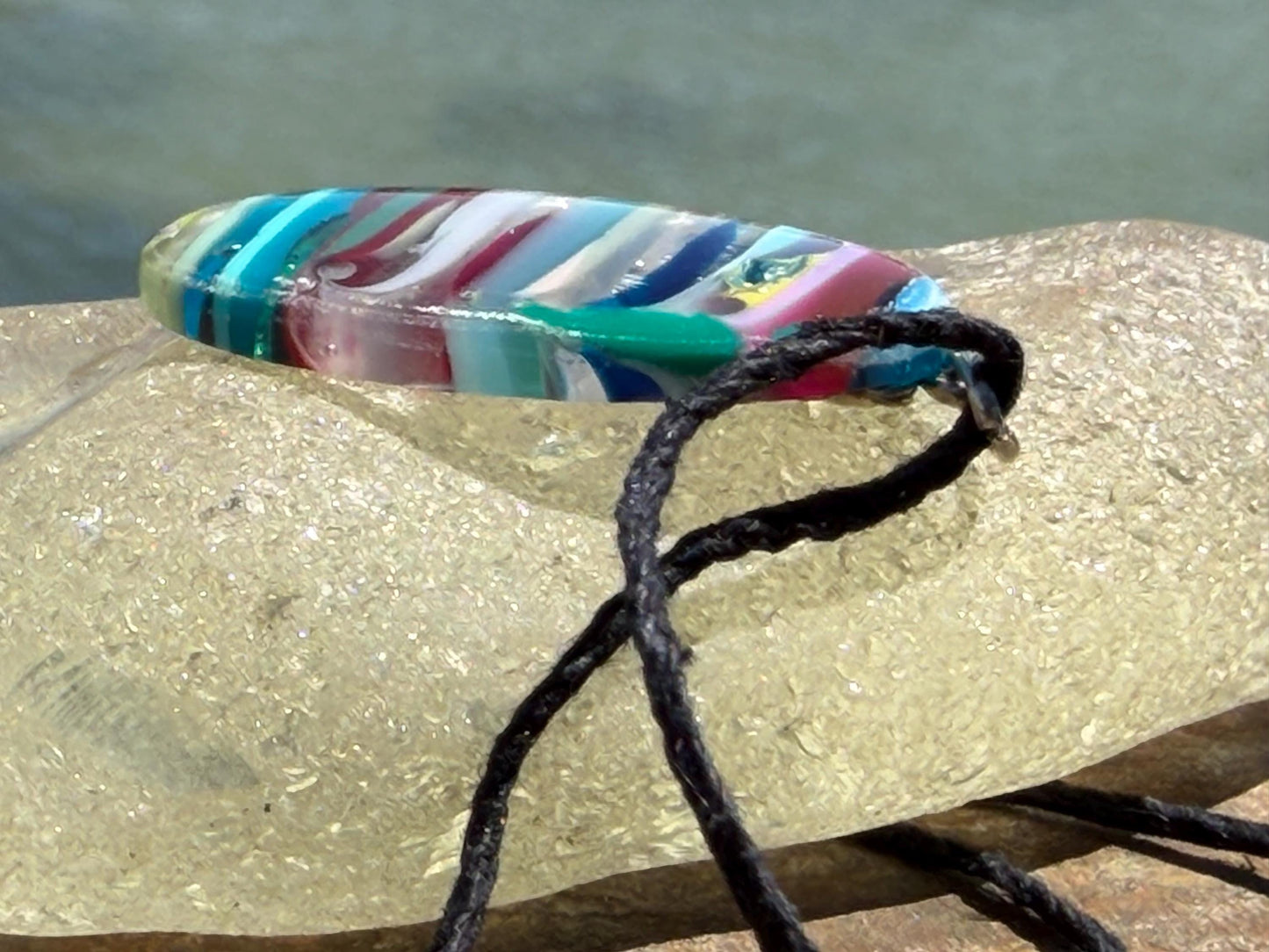 Surfite Pendants. A waste product created when making surfboards. Gift for surfer, unique gifts. Handmade gift for surfers. Eco friendly
