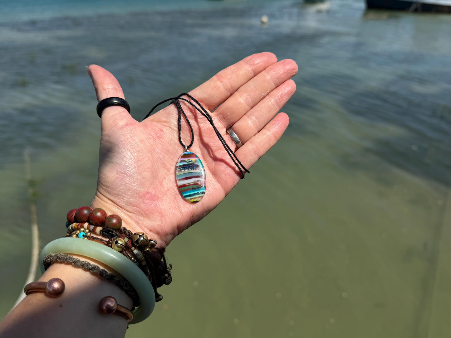 Surfite Pendants. A waste product created when making surfboards. Gift for surfer, unique gifts. Handmade gift for surfers. Eco friendly