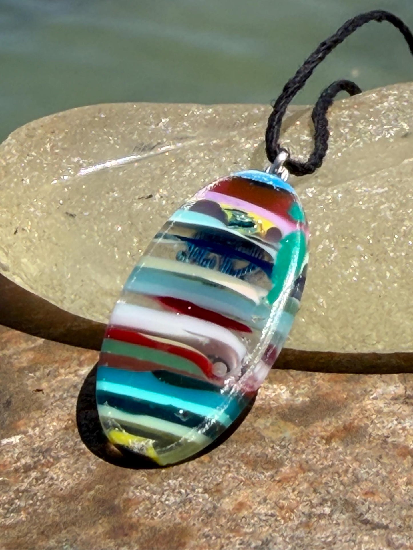 Surfite Pendants. A waste product created when making surfboards. Gift for surfer, unique gifts. Handmade gift for surfers. Eco friendly